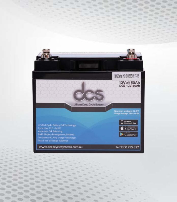 12v 100ah deep-cycle batterij