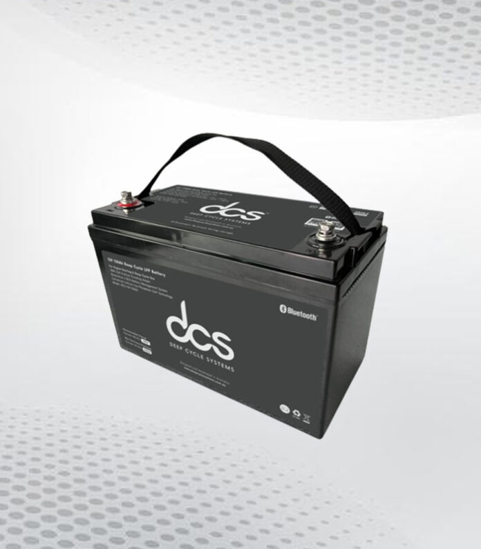 12v 100ah lithium-ion deep-cycle batterij